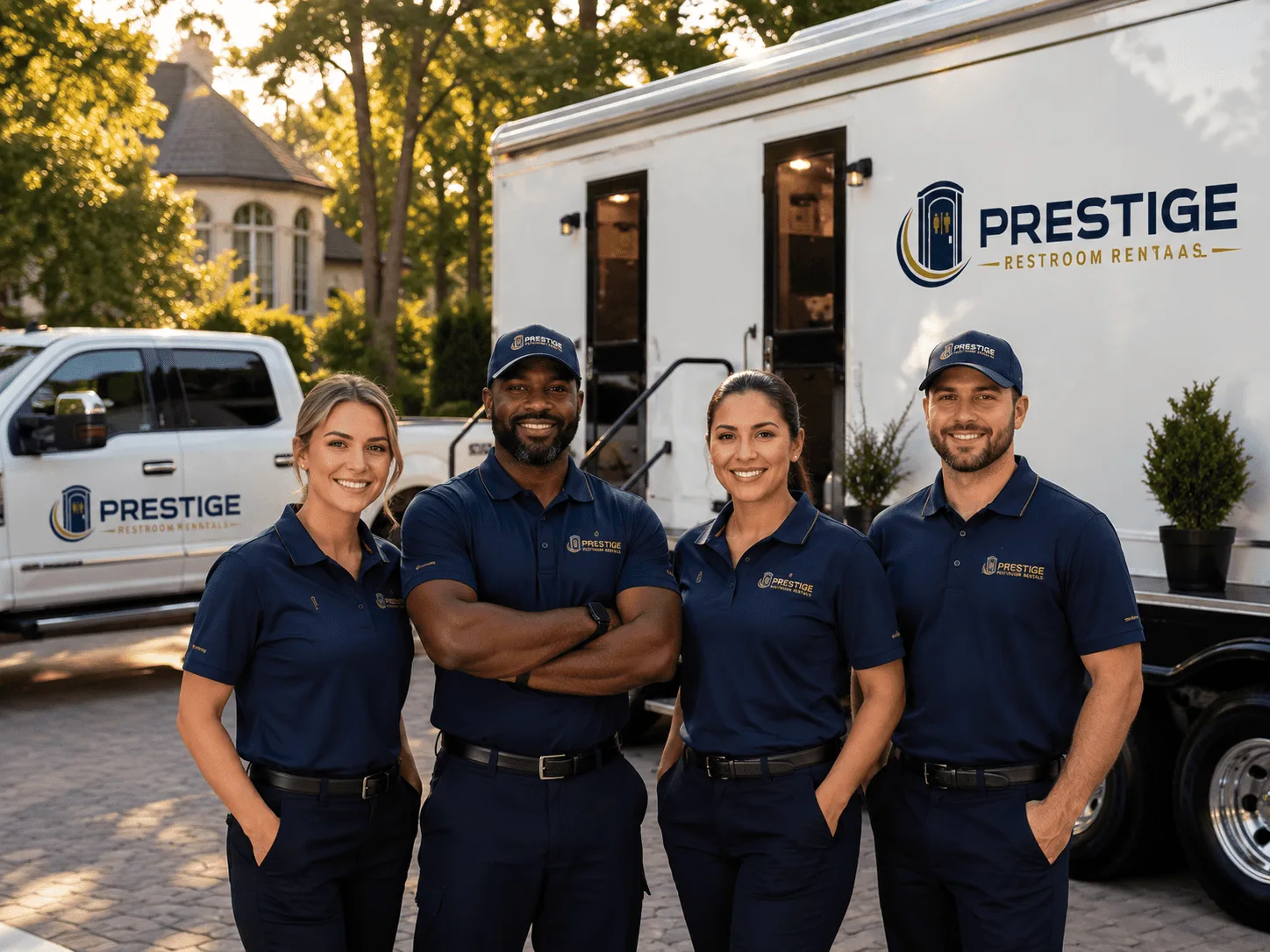 Trusted Luxury Portable Restrooms company in Arabi, LA